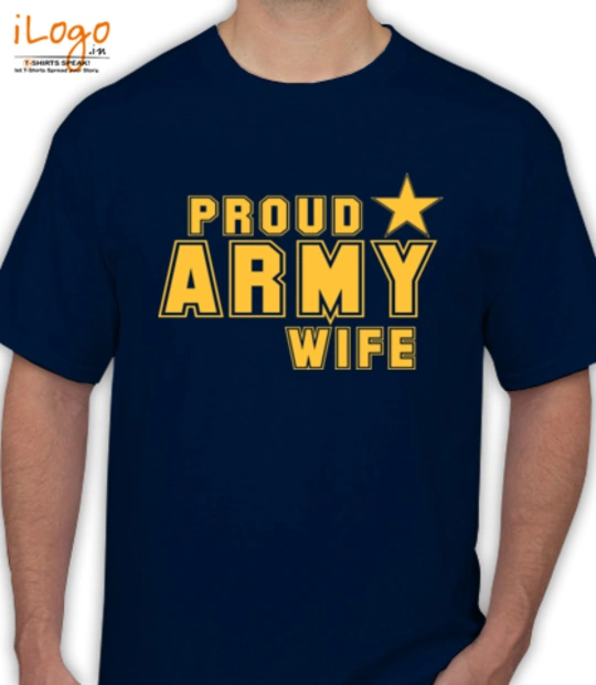 NDA WIFE STAR army-wife T-Shirt