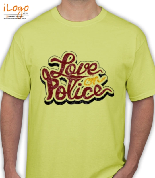  love-on-police T-Shirt