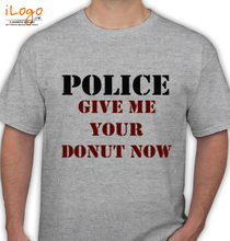Police donut-now T-Shirt