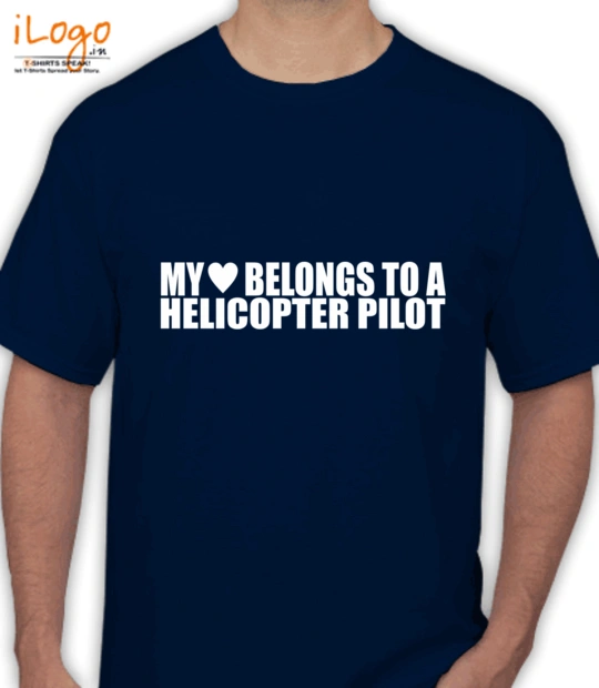 Fighter Plane Helicopter-Pilot T-Shirt