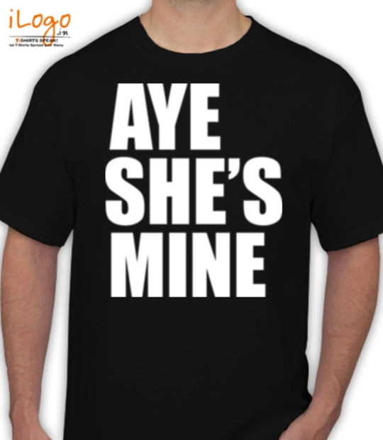 Couple AYE-SHE%S-MINE T-Shirt