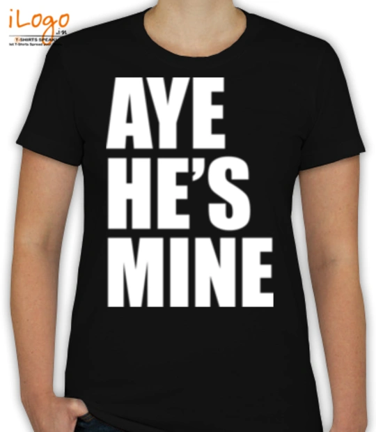 Couple AYE-SHE%S-MINE- T-Shirt