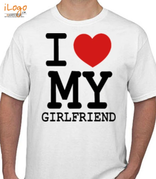 Couple I-LOVE-MY-GIRLFRIEND T-Shirt