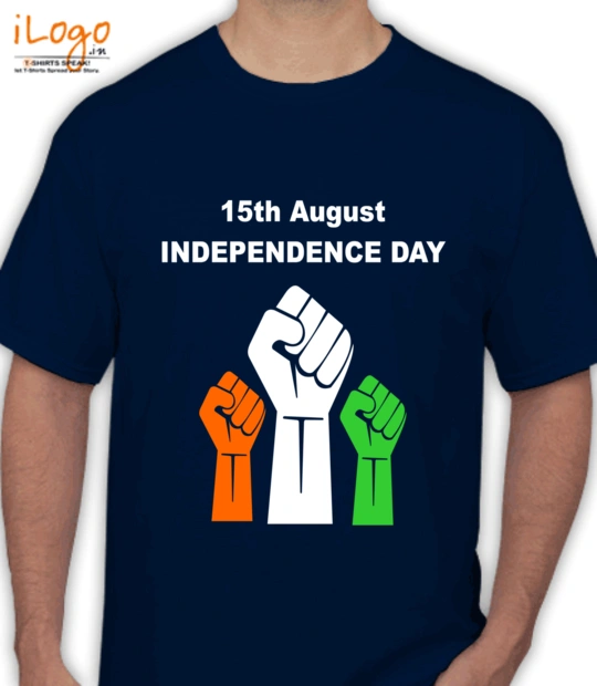 5th Indian-Tricolor T-Shirt
