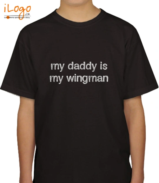 Fighter Plane Daddy-is-my-Wingman-Boy T-Shirt