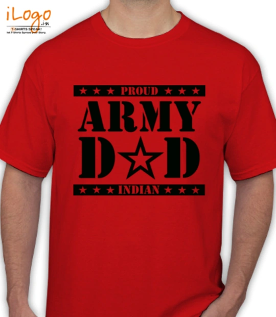 Indian army Army-dad T-Shirt