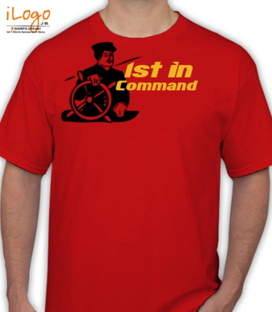 Indian st-in-command-Navy T-Shirt