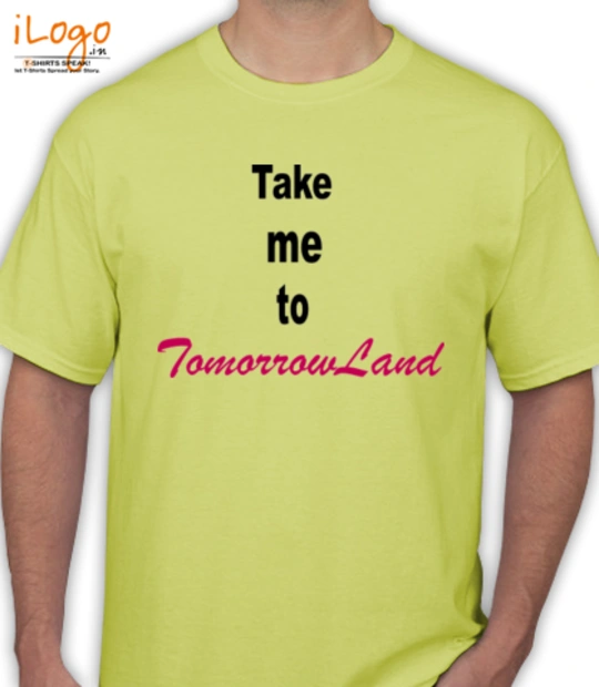 Yellow cartoon character take-me-to-tomorrowland T-Shirt