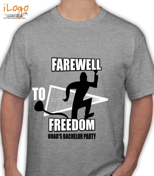 Bachelor party t shirts/ FAREWELL-TO-FREEDOM T-Shirt