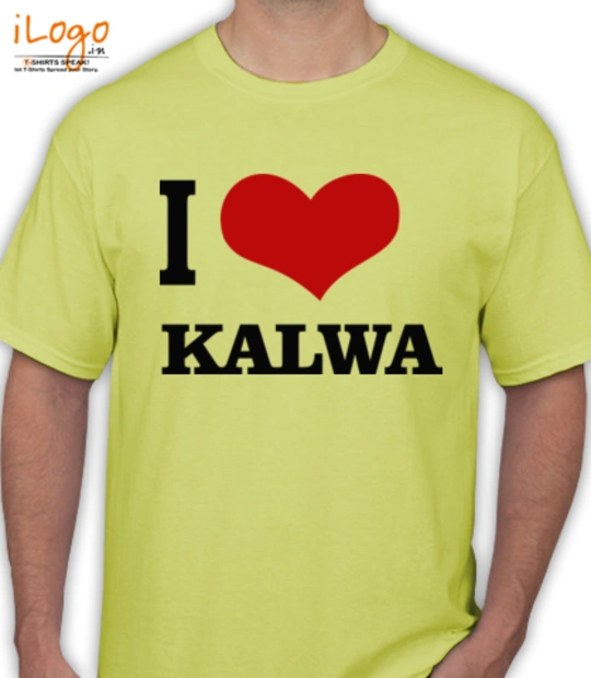 Yellow cartoon character KALWA T-Shirt