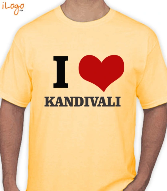 Yellow cartoon character KANDIVALI T-Shirt
