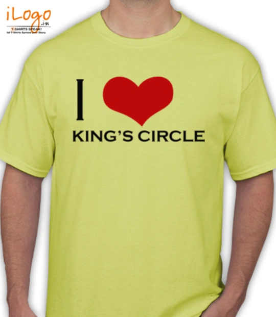 Yellow cartoon character KING-%-S-CIRCLE T-Shirt