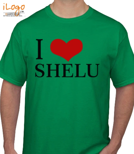 Kelly green SHELU T-Shirt