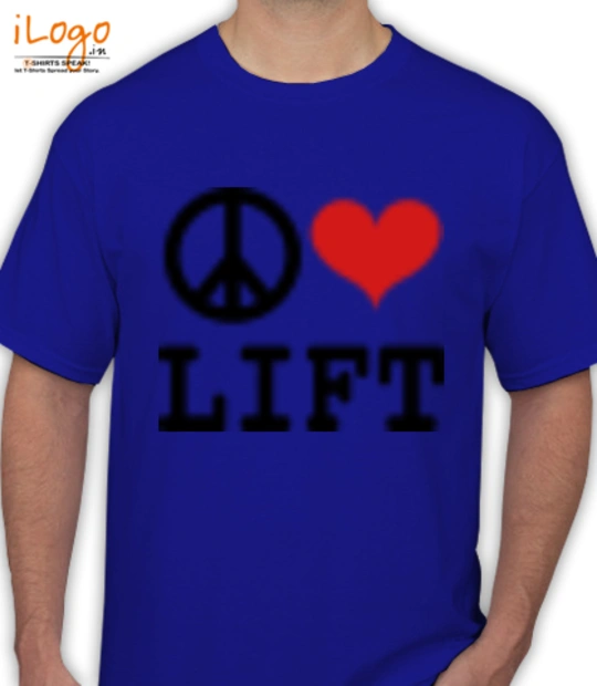 Tee Peace-Love-Lift T-Shirt