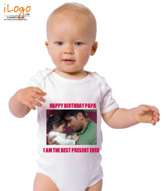 happy-bday - Baby Onesie for 1 year