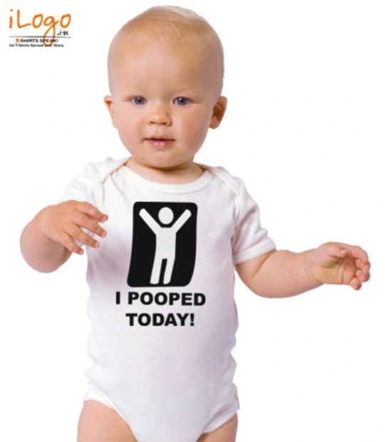 Baby t shirt i-pooped-today T-Shirt