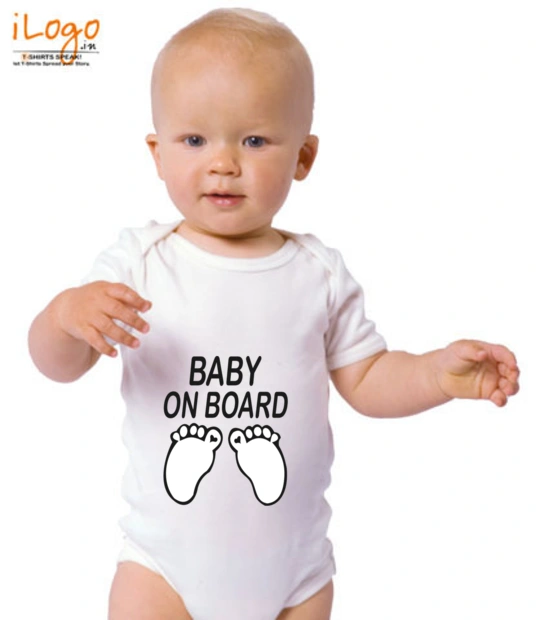 Baby hiding baby-on-board T-Shirt