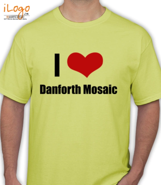 RAND YELLOW Danfort-Mosaic T-Shirt