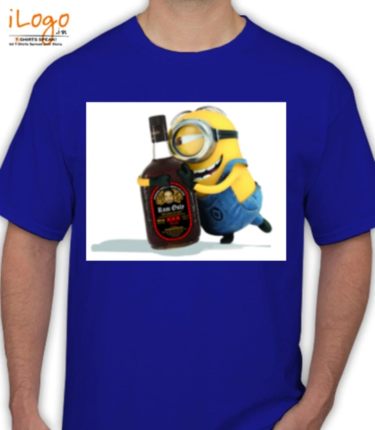 Tee Minion-OldMonk T-Shirt