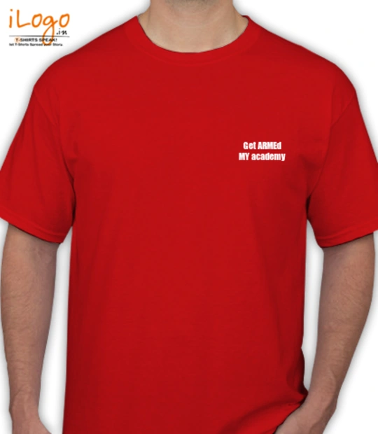 Infosys Get-ARMEd-Red T-Shirt