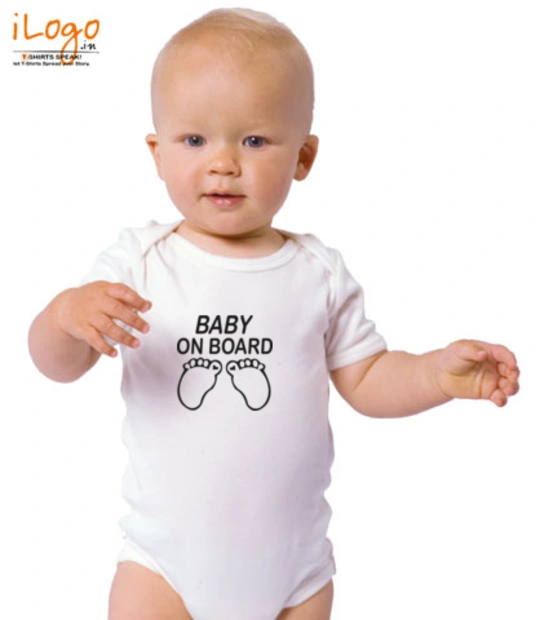 Baby hiding BABY-ON-BOARD- T-Shirt