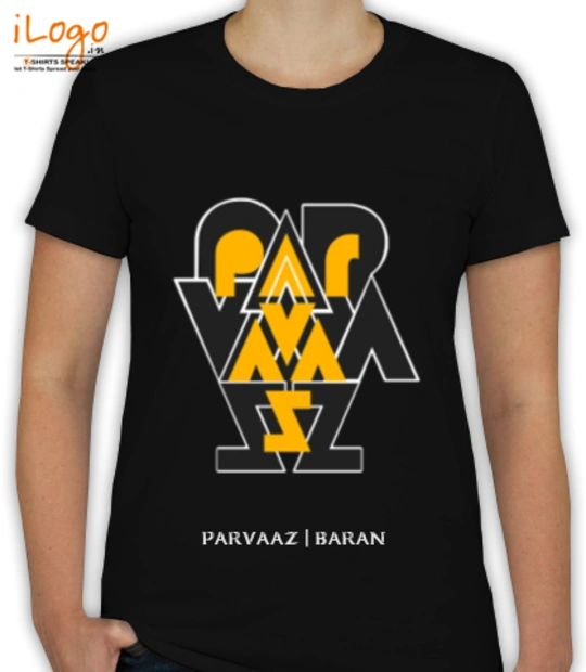 Tee Parvaaz-Black T-Shirt