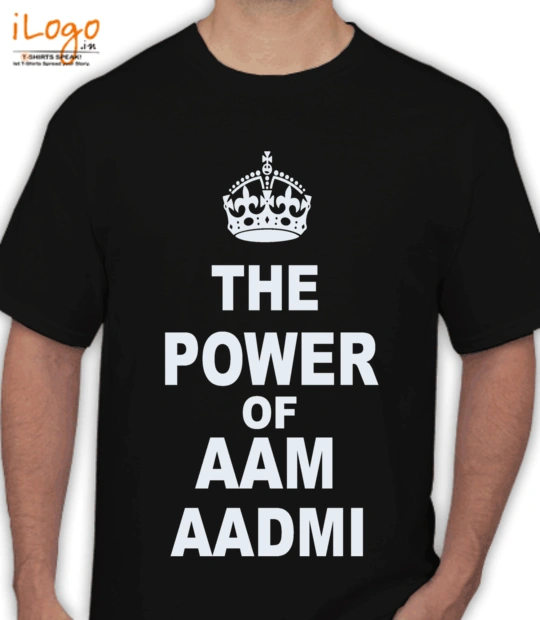 Aam Aadmi Party the-power-of-aam-aadmi T-Shirt