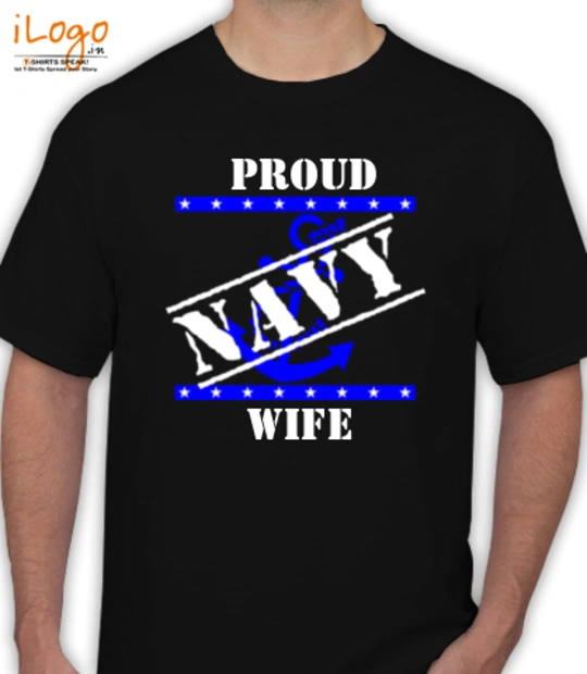 Military Army Proud-navy-wife T-Shirt