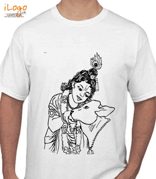 Janmashtami krishna-cow T-Shirt