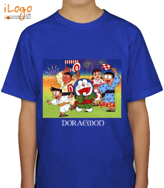 Tee Doraemon-Kids T-Shirt