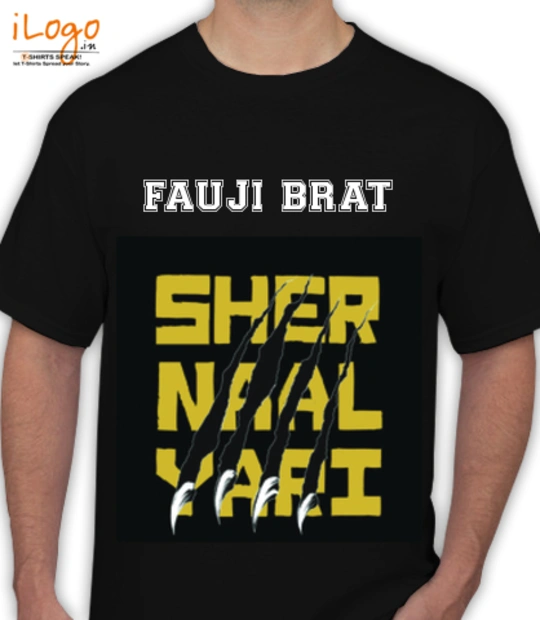T shirts Fauji-Brat T-Shirt