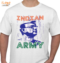 indian army t shirt black