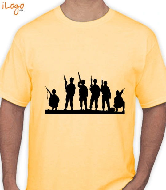  Indian-Army-group T-Shirt