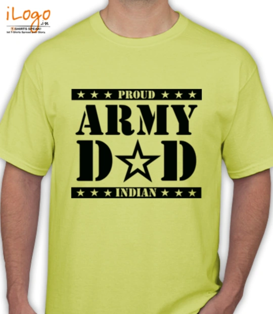 With this dad indian-army-dad T-Shirt