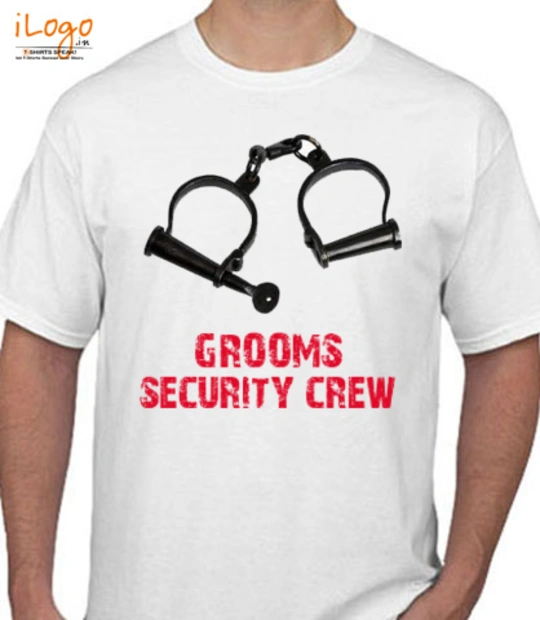M GROOM GROOM-security-crew T-Shirt