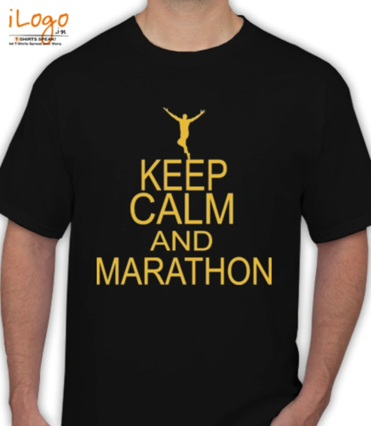 Marathon MUMBAIMARATHON-BLACK T-Shirt
