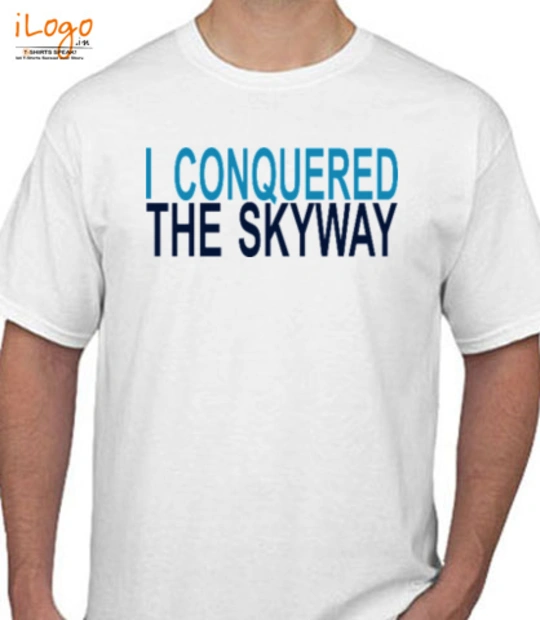 SCMM I-CONQUERED-THE-SKYWAY T-Shirt