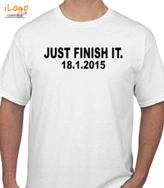Mumbai Marathon JUST-FINISH-IT- T-Shirt