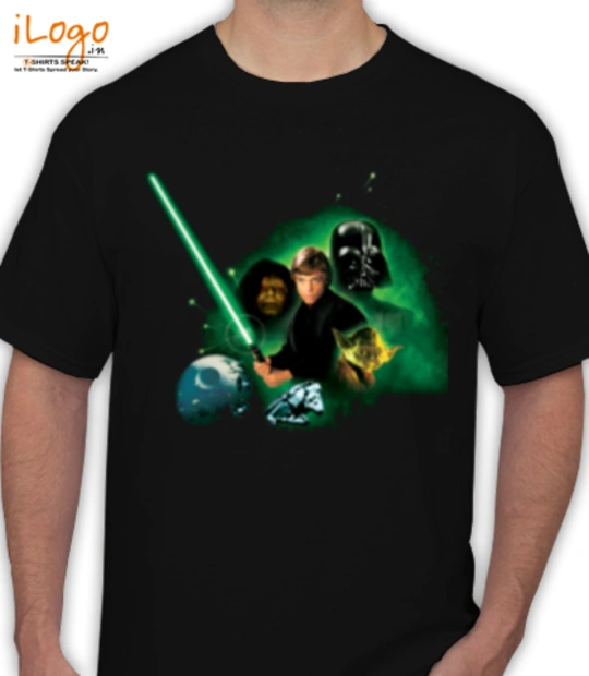Star Wars I luke-skywalker%C-joda-and-darth-vader T-Shirt