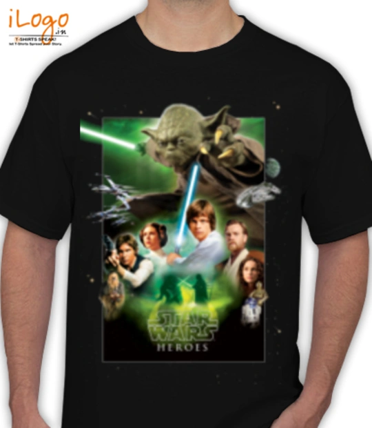 Groups Starwars-all-characters T-Shirt