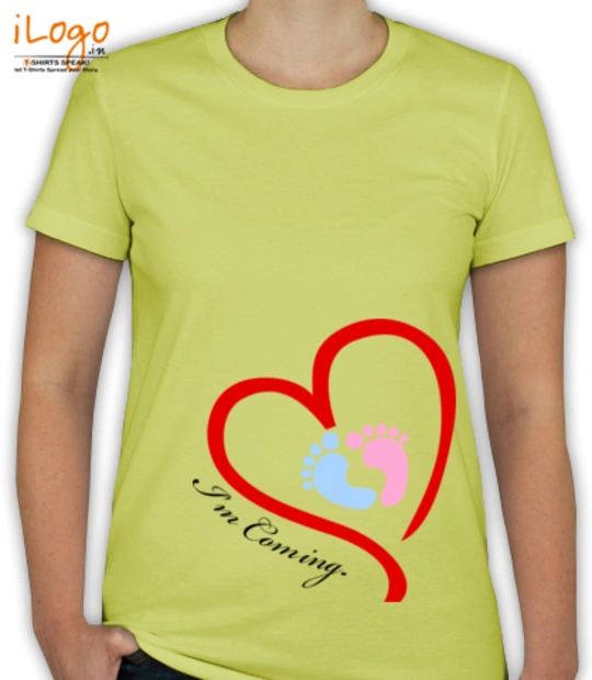 Mother Baby-Foot-Print T-Shirt