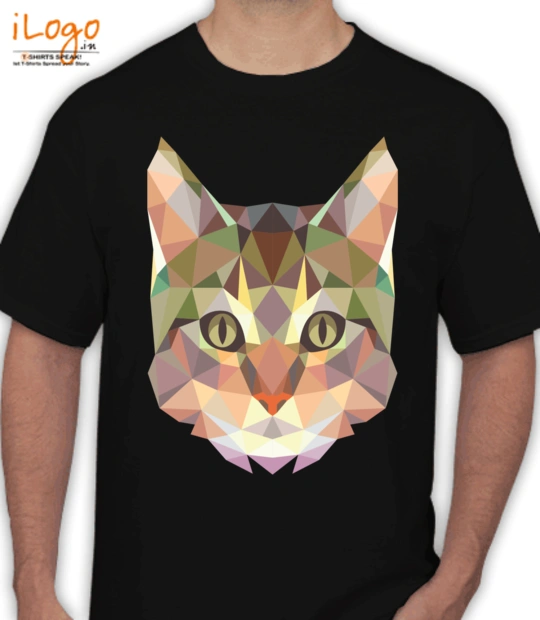 CAT Cat-face T-Shirt