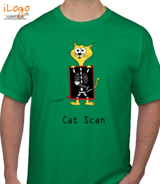 Black products Cat-scan T-Shirt