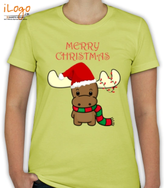 Merry christmas Baby-Reindeer T-Shirt