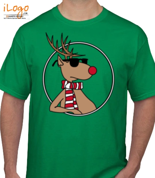 Christmas Cool-Reindeer T-Shirt