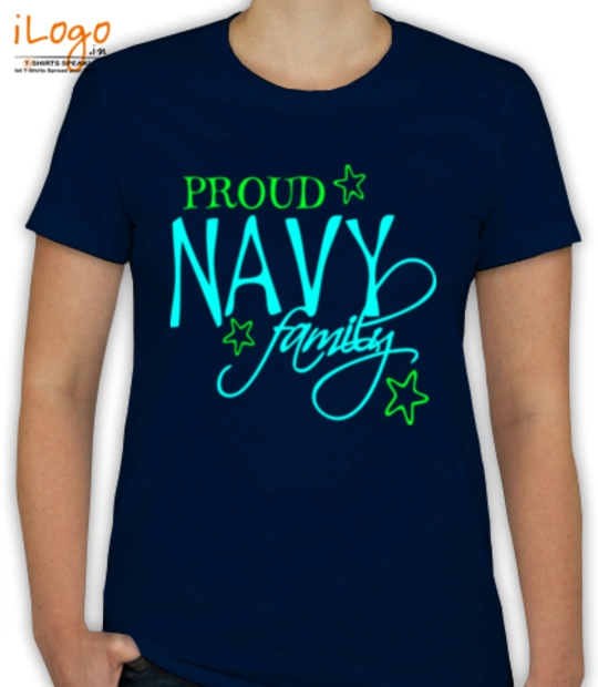 Indian army Navy-family T-Shirt