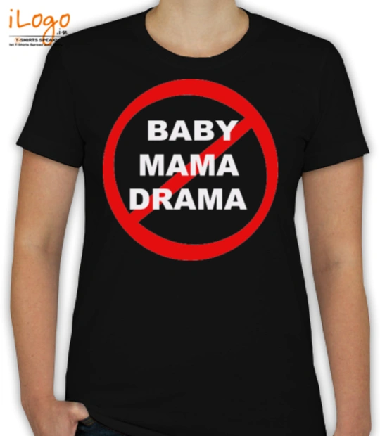 Baby hiding BAby-mama T-Shirt
