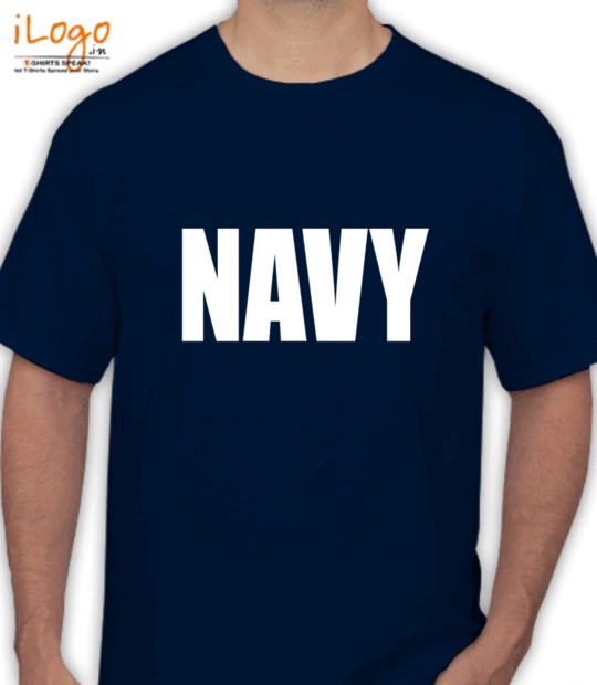 NAVY- - T-Shirt