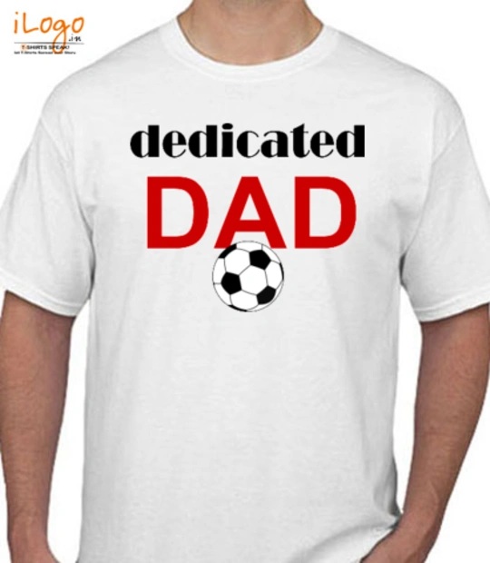 Soccer Dad dedicated-dad T-Shirt