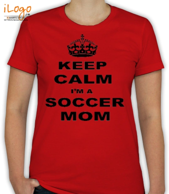 keep-calm-soccer-mom - T-Shirt [F]
